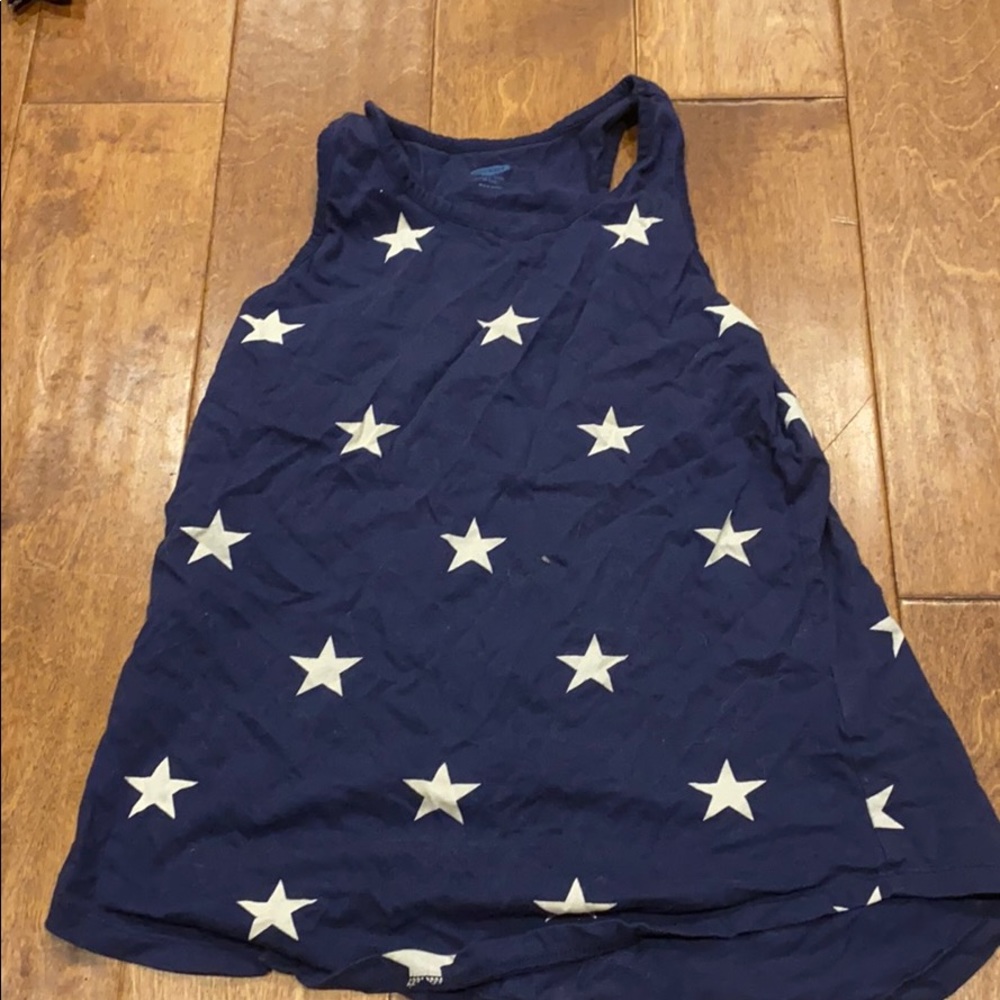blue old navy star tank top size XL (14)